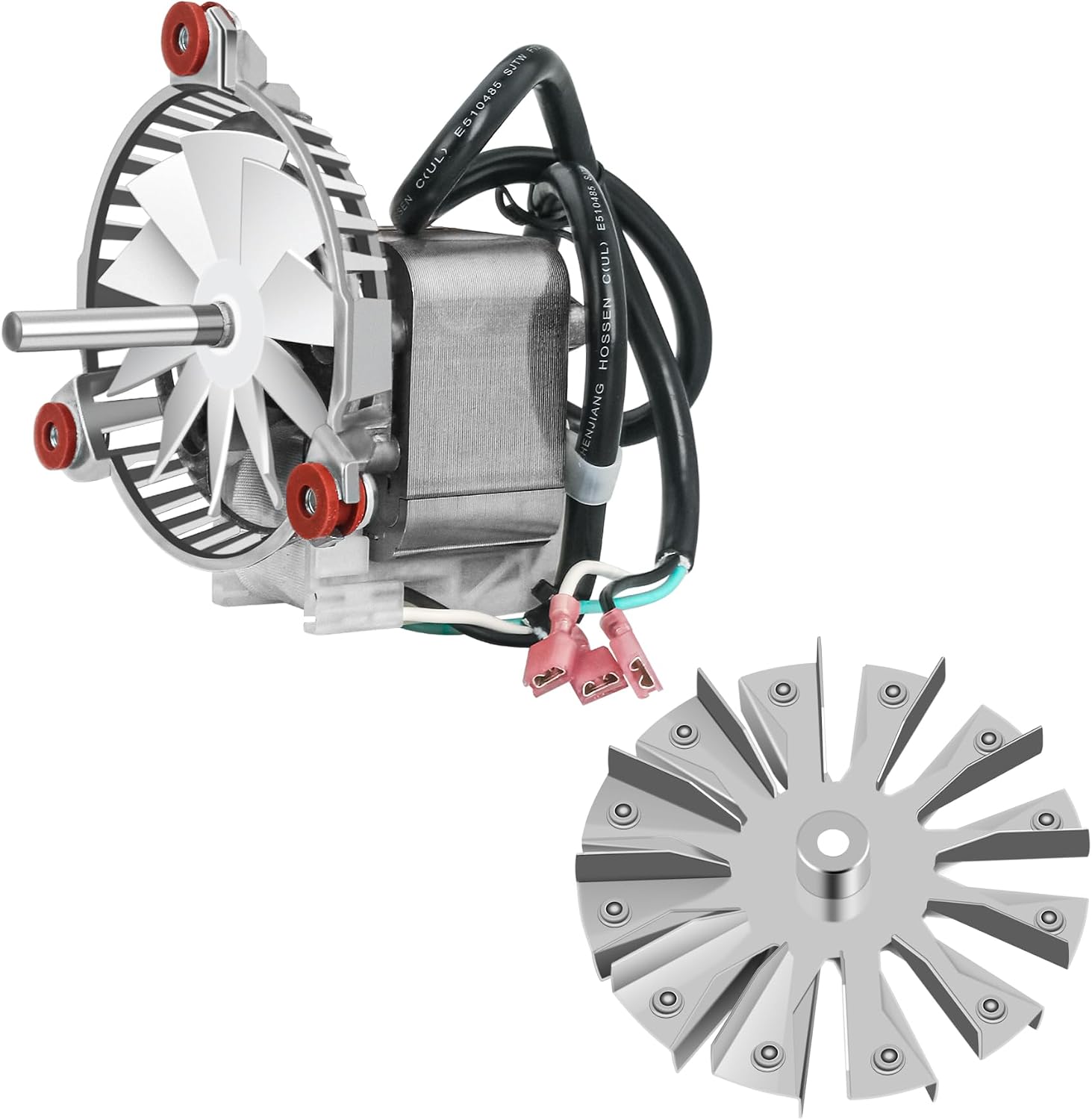 Harman Combustion Exhaust Blower Motor with Paddle Blade