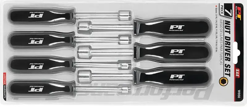 Performance Tool Nut Driver Set